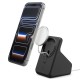 Suport Spigen MagSafe Charger Stand S, Premium Design, Negru Suport Spigen MagSafe Charger Stand S, Premium Design, Negru (Baterii Externe (Powerbanks), AMP09170) by www.silkase.ro