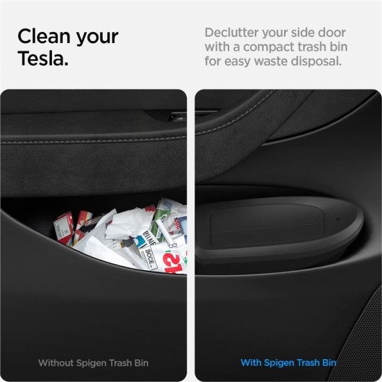 Cos de gunoi auto Spigen pentru Tesla Model Y, negru (Spigen, Ingredi) by www.silkase.ro Cos de gunoi auto Spigen pentru Tesla Model Y, negru (Accesorii auto, ACP09183) by www.silkase.ro