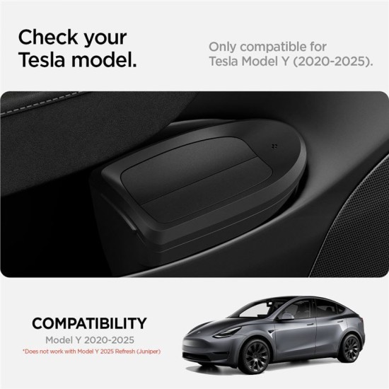 Cos de gunoi auto Spigen pentru Tesla Model Y, negru (Spigen, Ingredi) by www.silkase.ro Cos de gunoi auto Spigen pentru Tesla Model Y, negru (Accesorii auto, ACP09183) by www.silkase.ro