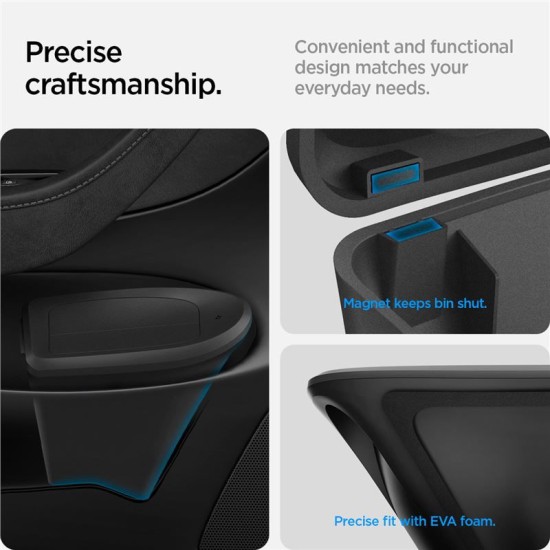Cos de gunoi auto Spigen pentru Tesla Model Y, negru (Spigen, Ingredi) by www.silkase.ro Cos de gunoi auto Spigen pentru Tesla Model Y, negru (Accesorii auto, ACP09183) by www.silkase.ro