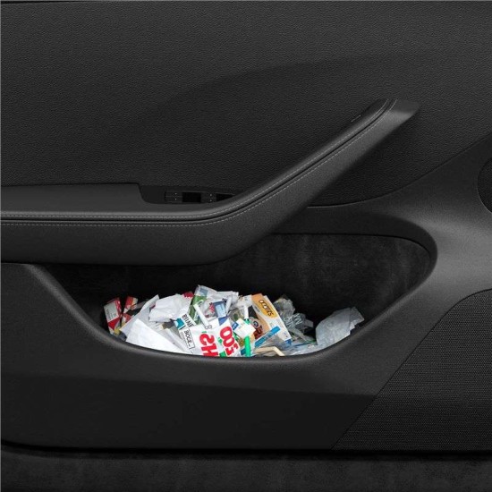 Cos de gunoi auto Spigen pentru Tesla Model 3 (2024), negru (Accesorii auto, ACP09184) by www.silkase.ro