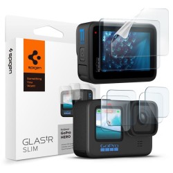 Pachet multiplu folii protectie Spigen Glas.tR SLIM pentru GoPro Hero 4K