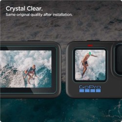 Pachet multiplu folii protectie Spigen Glas.tR SLIM pentru GoPro Hero 4K Pachet multiplu folii protectie Spigen Glas.tR SLIM pentru GoPro Hero 4K
