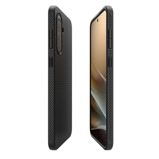 Husa Spigen Liquid Air pentru Samsung Galaxy A36 5G, negru mat (Spigen, A36) by www.silkase.ro Husa Spigen Liquid Air pentru Samsung Galaxy A36 5G, negru mat (A36, ACS09199) by www.silkase.ro