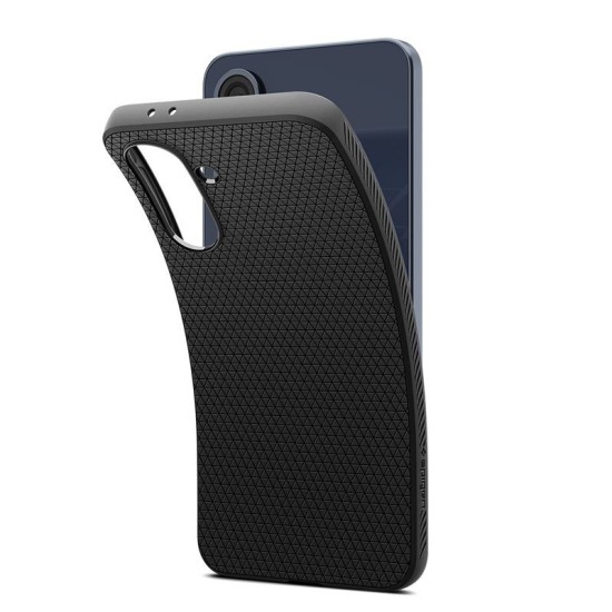 Husa Spigen Liquid Air pentru Samsung Galaxy A36 5G, negru mat (Spigen, A36) by www.silkase.ro Husa Spigen Liquid Air pentru Samsung Galaxy A36 5G, negru mat (A36, ACS09199) by www.silkase.ro