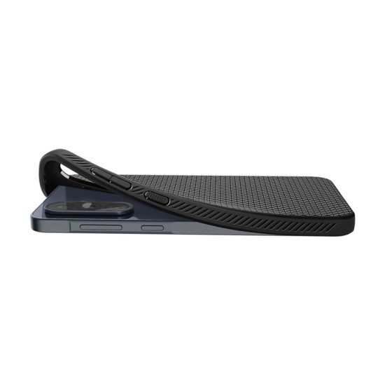 Husa Spigen Liquid Air pentru Samsung Galaxy A36 5G, negru mat (Spigen, A36) by www.silkase.ro Husa Spigen Liquid Air pentru Samsung Galaxy A36 5G, negru mat (A36, ACS09199) by www.silkase.ro