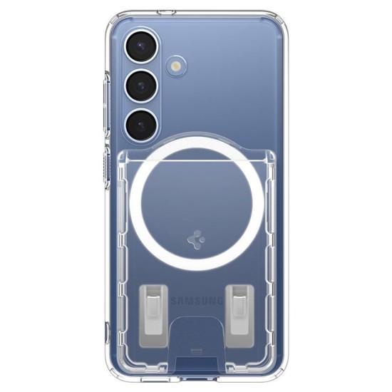 Husa hibrida transparenta cu portcard MagSafe Spigen pentru Samsung Galaxy S25 (Spigen, Ingredi) by www.silkase.ro Husa hibrida transparenta cu portcard MagSafe Spigen pentru Samsung Galaxy S25 (S25, AFA09206) by www.silkase.ro