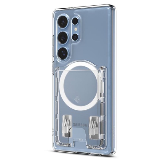 Husa hibrida transparenta cu portcard MagSafe Spigen pentru Samsung Galaxy S25 (Spigen, Ingredi) by www.silkase.ro Husa hibrida transparenta cu portcard MagSafe Spigen pentru Samsung Galaxy S25 (S25, AFA09206) by www.silkase.ro