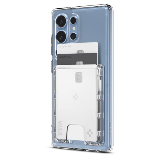 Husa hibrida transparenta cu portcard MagSafe Spigen pentru Samsung Galaxy S25 (Spigen, Ingredi) by www.silkase.ro Husa hibrida transparenta cu portcard MagSafe Spigen pentru Samsung Galaxy S25 (S25, AFA09206) by www.silkase.ro
