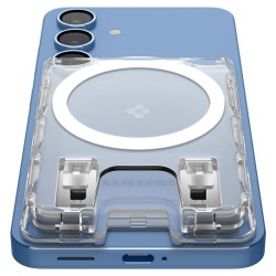 Husa hibrida transparenta cu portcard MagSafe Spigen pentru Samsung Galaxy S25