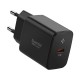 Incarcator retea Spigen Essential EE201EU, USB-C, 20W, Negru (Spigen, Incarcatoare) by www.silkase.ro Incarcator retea Spigen Essential EE201EU, USB-C, 20W, Negru (Incarcatoare, ACH09217) by www.silkase.ro