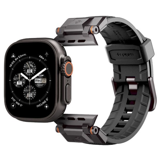 Curea cu carcasa de protectie Spigen DuraPro Armor pentru Apple Watch, editie neagra (Spigen, Ingredi) by www.silkase.ro Curea cu carcasa de protectie Spigen DuraPro Armor pentru Apple Watch, editie neagra (Curele Ceas, AMP09229) by www.silkase.ro