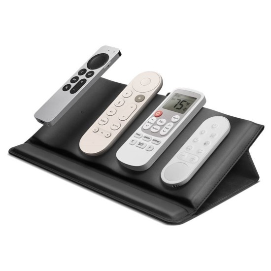 Organizator adeziv universal Spigen pentru telecomanda, negru (Diverse accesorii, AHP09277) by www.silkase.ro