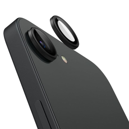 Set 2 protectii de camera Spigen Glass tR EZ Fit Optik pentru Apple iphone 16e, negru (Spigen, iPhone 16e) by www.silkase.ro Set 2 protectii de camera Spigen Glass tR EZ Fit Optik pentru Apple iphone 17e/16e, negru (iPhone 17e, AGL09279) by www.silkase.ro