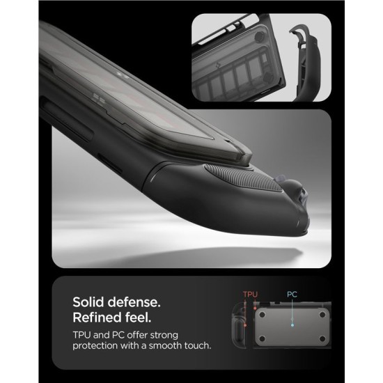 Husă de Protecție Spigen Snap Switch pentru Nintendo Switch 2, Black Husă de Protecție Spigen Snap Switch pentru Nintendo Switch 2, Black (Diverse accesorii, ACS09288) by www.silkase.ro