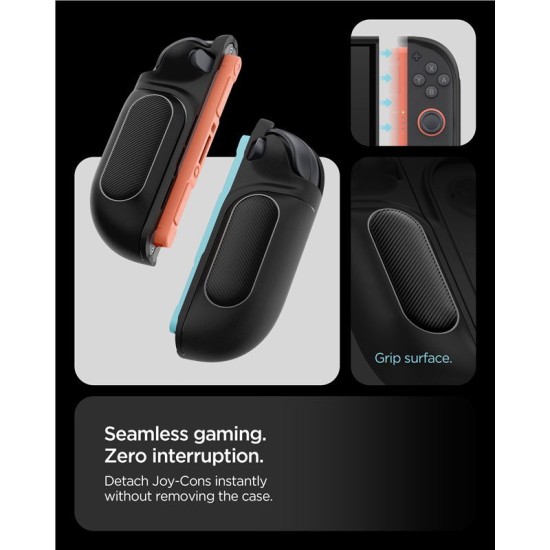 Husă de Protecție Spigen Snap Switch pentru Nintendo Switch 2, Black Husă de Protecție Spigen Snap Switch pentru Nintendo Switch 2, Black (Diverse accesorii, ACS09288) by www.silkase.ro