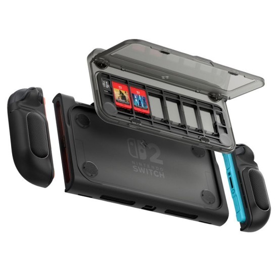 Husă de Protecție Spigen Snap Switch pentru Nintendo Switch 2, Black Husă de Protecție Spigen Snap Switch pentru Nintendo Switch 2, Black (Diverse accesorii, ACS09288) by www.silkase.ro