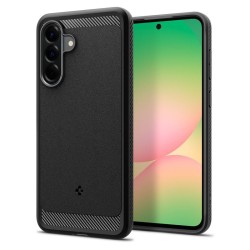 Husa Spigen Rugged Armor pentru Samsung Galaxy A56 5G, negru mat