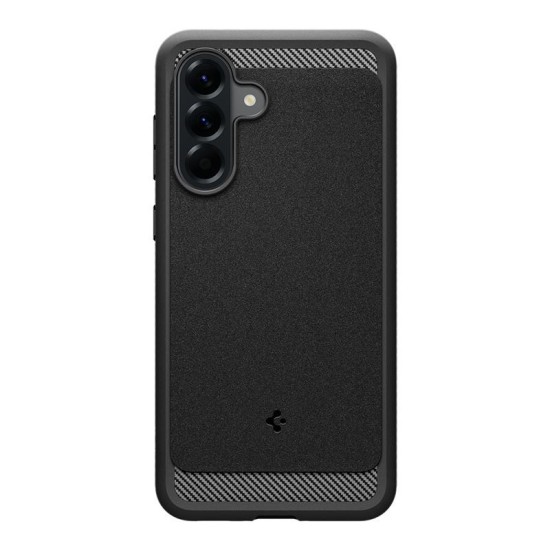Husa Spigen Rugged Armor pentru Samsung Galaxy A56 5G, negru mat (A56, ACS09225) by www.silkase.ro