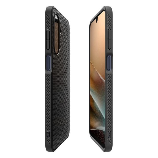 Husa Spigen Liquid Air pentru Samsung Galaxy A26 5G, negru mat (Spigen, A26) by www.silkase.ro Husa Spigen Liquid Air pentru Samsung Galaxy A26 5G, negru mat (A26, ACS09290) by www.silkase.ro