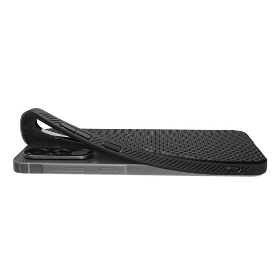 Husa Spigen Liquid Air pentru Samsung Galaxy A56 5G, negru mat (A56, ACS09291) by www.silkase.ro