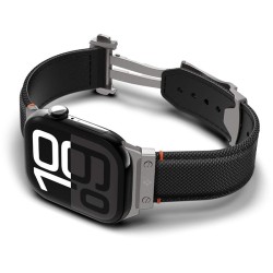 SPIGEN Curea Textilă Classic Fit Apple Watch 49/46/45/44mm (Ultra 3-1/Seria 11), Neagră SPIGEN Curea Textilă Classic Fit Apple Watch 49/46/45/44mm (Ultra 3-1/Seria 11), Neagră