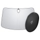 Parasolar parbriz Spigen pentru Tesla Model S, negru (Accesorii auto, ACP09305) by www.silkase.ro