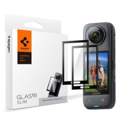 Set 2 folii protectie ecran Spigen Glas.tR SLIM pentru Insta 360 X4