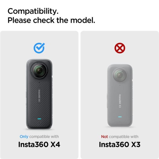 Set 2 folii protectie ecran Spigen Glas.tR SLIM pentru Insta 360 X4 (Spigen, Ingredi) by www.silkase.ro Set 2 folii protectie ecran Spigen Glas.tR SLIM pentru Insta 360 X4 (Diverse accesorii, AGL09309) by www.silkase.ro