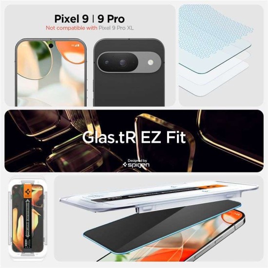 Set 2 folii sticla cu sistem de montare Case friendly Spigen GLAStR EZ FIT compatibil cu Google Pixel 10 / 10 Pro / 9 / 9 Pro Privacy (Spigen, Pixel 10 Pro) by www.silkase.ro Set 2 folii sticla cu sistem de montare Case friendly Spigen GLAStR EZ FIT compatibil cu Google Pixel 10 / 10 Pro / 9 / 9 Pro Privacy (Pixel 10 Pro, AGL09312) by www.silkase.ro
