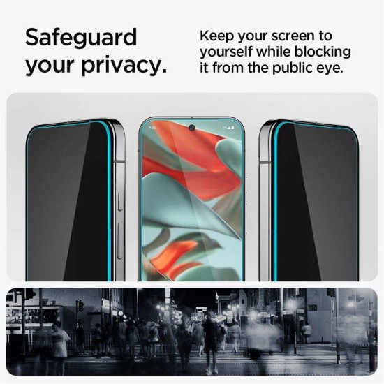 Set 2 folii sticla cu sistem de montare Case friendly Spigen GLAStR EZ FIT compatibil cu Google Pixel 10/9 Pro XL Privacy (Spigen, Pixel 10 Pro XL) by www.silkase.ro Set 2 folii sticla cu sistem de montare Case friendly Spigen GLAStR EZ FIT compatibil cu Google Pixel 10/9 Pro XL Privacy (Pixel 10 Pro XL, AGL09313) by www.silkase.ro
