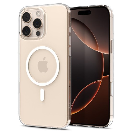 Husă Premium Spigen Thin Fit T MagSafe pentru iPhone 16 Pro Max, Clear White - Protecție Slim și Eleganță Husă Premium Spigen Thin Fit T MagSafe pentru iPhone 16 Pro Max, Clear White - Protecție Slim și Eleganță (iPhone 16 Pro Max, ACS09315) by www.silkase.ro