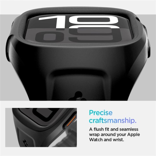 Set curea și carcasă, Spigen, Liquid Air Pro , Compatibil cu Apple Watch, protecție 360, 46 mm, Negru mat (Spigen, Ingredi) by www.silkase.ro Set curea și carcasă, Spigen, Liquid Air Pro , Compatibil cu Apple Watch, protecție 360, 46 mm, Negru mat (Ingredi, ACS09317) by www.silkase.ro