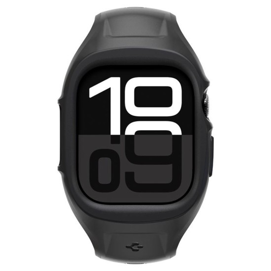 Set curea și carcasă, Spigen, Liquid Air Pro , Compatibil cu Apple Watch, protecție 360, 46 mm, Negru mat (Spigen, Ingredi) by www.silkase.ro Set curea și carcasă, Spigen, Liquid Air Pro , Compatibil cu Apple Watch, protecție 360, 46 mm, Negru mat (Ingredi, ACS09317) by www.silkase.ro