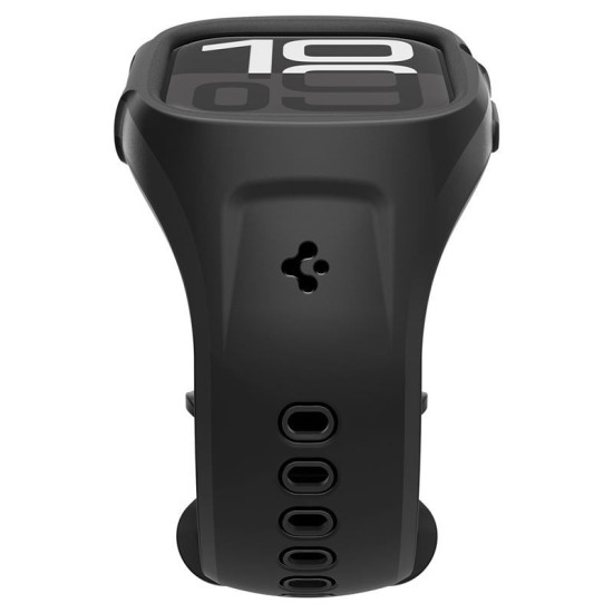 Set curea și carcasă, Spigen, Liquid Air Pro , Compatibil cu Apple Watch, protecție 360, 46 mm, Negru mat (Spigen, Ingredi) by www.silkase.ro Set curea și carcasă, Spigen, Liquid Air Pro , Compatibil cu Apple Watch, protecție 360, 46 mm, Negru mat (Ingredi, ACS09317) by www.silkase.ro