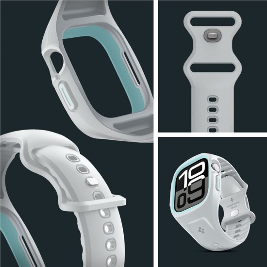 Spigen Liquid Air Pro - Set accesorii pentru Apple Watch 10 (46 mm), protectie 360, negru (Spigen, Ingredi) by www.silkase.ro Spigen Liquid Air Pro - Set accesorii pentru Apple Watch 10 (46 mm), protectie 360, negru (Ingredi, ACS09318) by www.silkase.ro