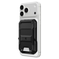 Husa Spigen Tough Armor Pro Wallet MagSafe, Portofel 5 Carduri, Black