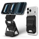 Husa Spigen Tough Armor Pro Wallet MagSafe, Portofel 5 Carduri, Black Husa Spigen Tough Armor Pro Wallet MagSafe, Portofel 5 Carduri, Black (iPhone 17e, AFA09327) by www.silkase.ro