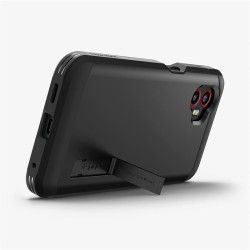 Husa de protectie ultra-rezistenta Spigen Tough Armor pentru Samsung Galaxy XCover7 Pro, neagra Husa de protectie ultra-rezistenta Spigen Tough Armor pentru Samsung Galaxy XCover7 Pro, neagra