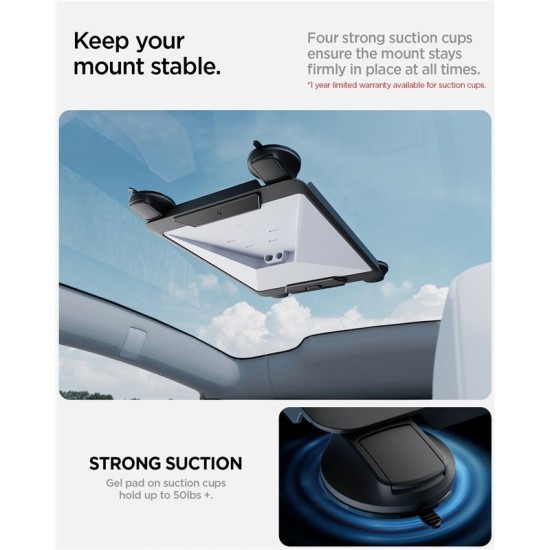 Suport Auto Spigen STL100 pentru Starlink Mini, Fixare pe Geam, Negru Suport Auto Spigen STL100 pentru Starlink Mini, Fixare pe Geam, Negru (Accesorii auto, ACP09333) by www.silkase.ro
