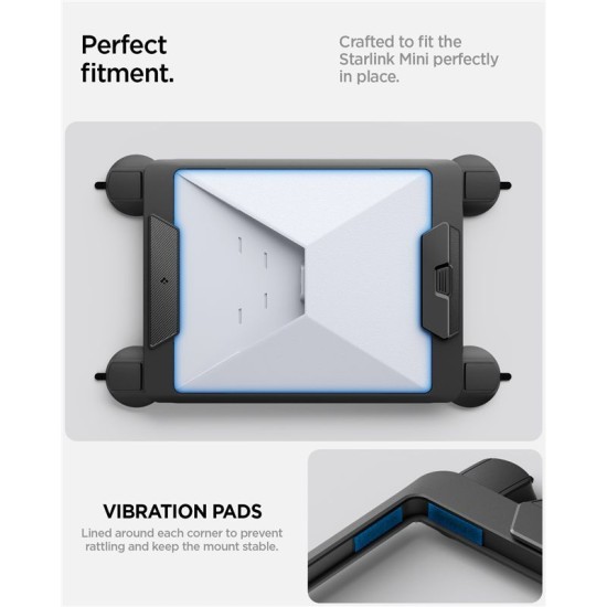 Suport Auto Spigen STL100 pentru Starlink Mini, Fixare pe Geam, Negru Suport Auto Spigen STL100 pentru Starlink Mini, Fixare pe Geam, Negru (Accesorii auto, ACP09333) by www.silkase.ro