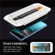Set 2 folii Spigen tR EZ Fit HD pentru Samsung Galaxy S25 Ultra, privacy (S25 Ultra, AGL09335) by www.silkase.ro