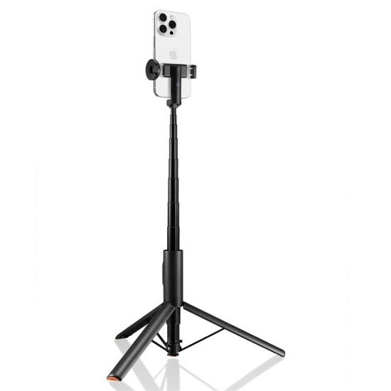 Trepied si selfie stick Spigen cu deschidere automata, compatibil MagSafe, negru (Diverse accesorii, AMP09336) by www.silkase.ro