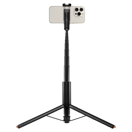 Trepied si selfie stick Spigen cu deschidere automata, compatibil MagSafe, negru (Diverse accesorii, AMP09336) by www.silkase.ro