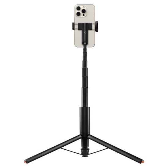 Trepied si selfie stick Spigen cu deschidere automata, compatibil MagSafe, negru (Diverse accesorii, AMP09336) by www.silkase.ro