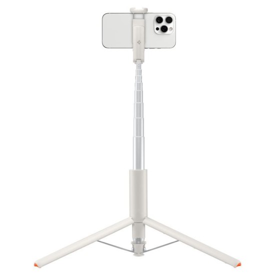 Trepied si selfie stick Spigen cu deschidere automata, compatibil MagSafe, bej (Diverse accesorii, AMP09337) by www.silkase.ro