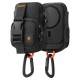 Organizator portabil magnetic Spigen Pouch SnapZip, negru (Diverse accesorii, AFA09338) by www.silkase.ro