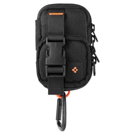 Organizator portabil magnetic Spigen Pouch SnapZip, negru (Diverse accesorii, AFA09338) by www.silkase.ro