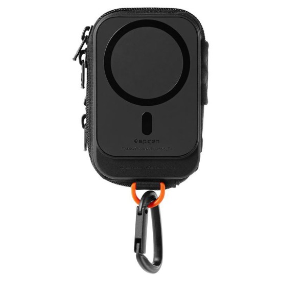 Organizator portabil magnetic Spigen Pouch SnapZip, negru (Diverse accesorii, AFA09338) by www.silkase.ro