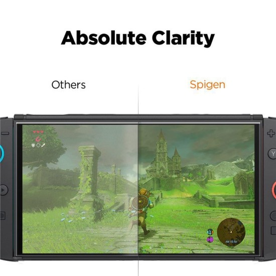 Set 2 folii de sticla Spigen Glas.tR Slim HD pentru Nintendo Switch 2 (Spigen, Ingredi) by www.silkase.ro Set 2 folii de sticla Spigen Glas.tR Slim HD pentru Nintendo Switch 2 (Diverse accesorii, AGL09370) by www.silkase.ro
